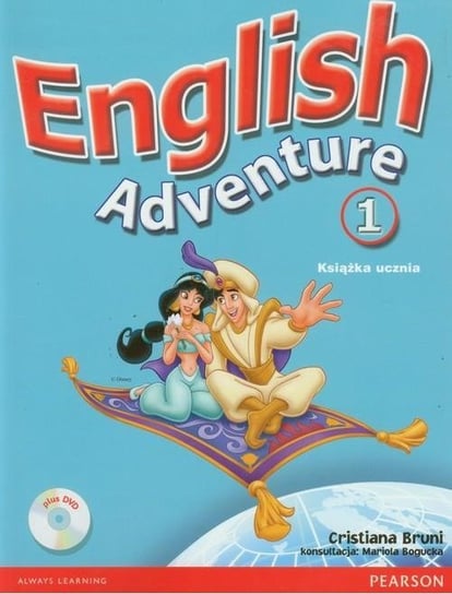 English Adventure 1. Książka ucznia + DVD Bruni Cristiana, Bogucka Mariola