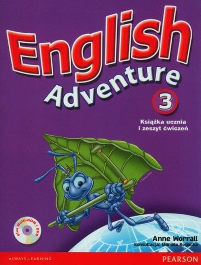 English Adventure 3. Podręcznik i zeszyt ćwiczeń + CD + DVD Worral Anne
