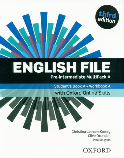 English File 3E Pre-Intermediate Multipack A+ Oxford Online Skills Latham-Koenig Christina, Oxenden Clive