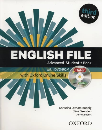 English File Advanced Student's Book +DVD + Oxford Online Skills Latham-Koenig Christina, Oxenden Clive, Lambert Jerry