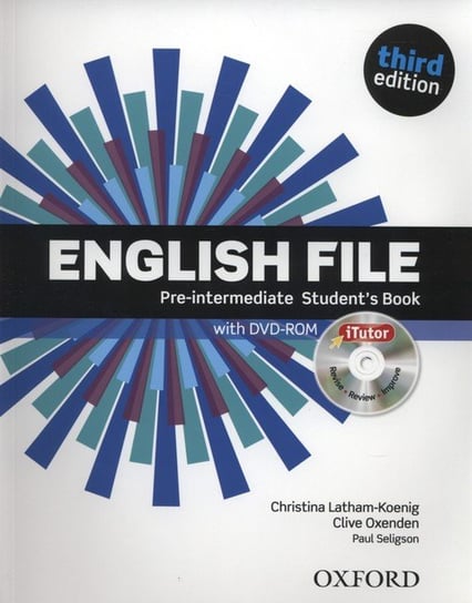 English File Pre-Intermediate Student's Book + DVD Latham-Koenig Christina, Oxenden Clive, Seligson Paul