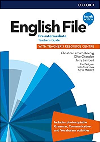 English File. Pre-Intermediate. Teacher's Guide + Teacher's Resource Centre Oxenden Clive, Latham-Koenig Christina, Seligson Paul, Lambert Jerry