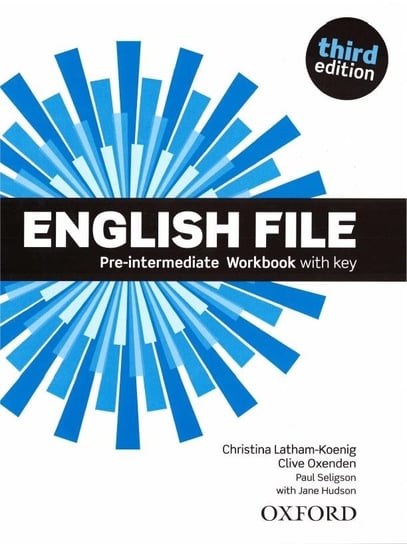 English File. Pre-intermediate. Workbook with key Oxenden Clive, Latham-Koenig Christina, Seligson Paul