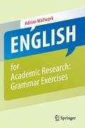 English for Academic Research: Grammar Exercises Wallwork Adrian