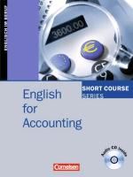 English for Accounting Mahoney Sean, Frendo Evan