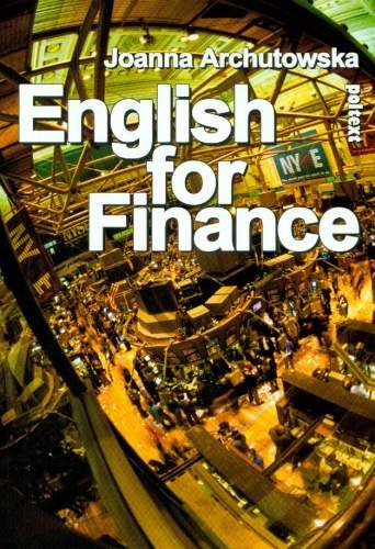 English for Finance Archutowska Joanna