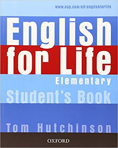English for Life. Elementary. Student's Book Hutchinson Tom