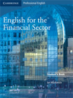 English for the Financial Sector Student's Book Ian Mackenzie