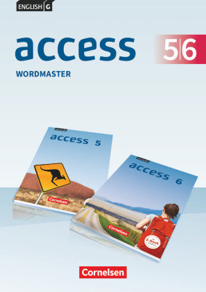 English G Access Band 5/6: 9./10. Schuljahr - Allgemeine Ausgabe - Wordmaster mit Lösungen Wright Jon