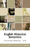 English Historical Semantics Kay Christian, Allan Kathryn