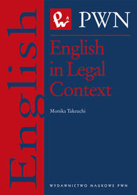 English in Legal Context Takeuchi Monika