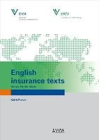 English insurance texts Purvis Keith