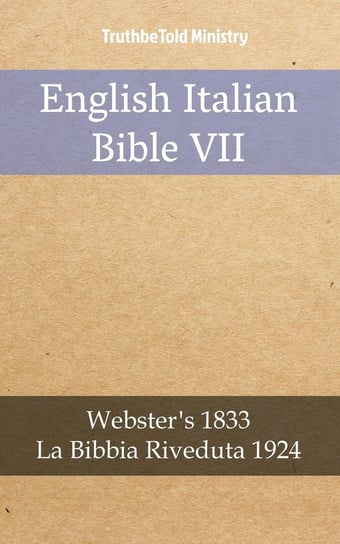 English Italian Bible VII Opracowanie zbiorowe