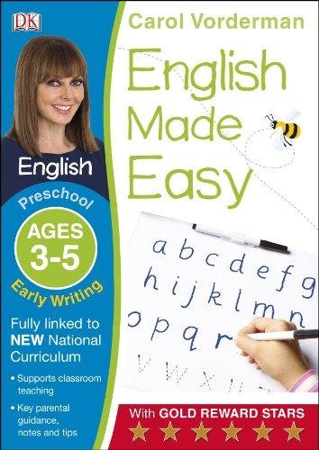 English Made Easy Early Writing Ages 3-5 Preschool Vorderman Carol