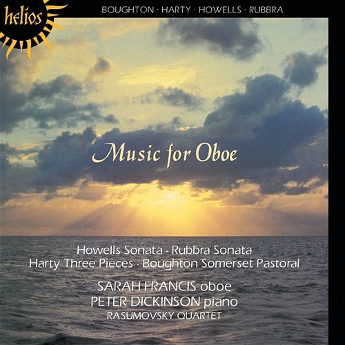 English Music for Oboe Sarah Francis, Peter Dickinson, The Rasumovsky Quartet