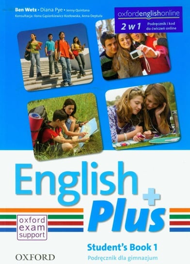 English Plus 1. Podręcznik. Gimnazjum Wetz Ben, Pye Diana, Quintana Jenny