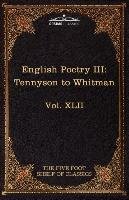English Poetry III Whitman Walt, Tennyson Alfred Lord