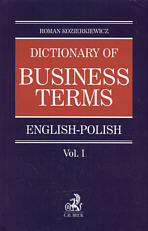 English-Polish Dictionary of Business Terms Kozierkiewicz Roman