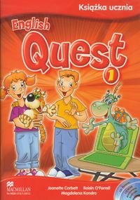 English Quest 1. Książka ucznia + 2CD Corbett Jeanette, O'Farrell Roisin, Kondro Magdalena