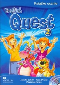 English Quest 2. Książka ucznia. Szkoła podstawowa + CD Corbett Jeanette, O'Farrell Roisin, Kondro Magdalena
