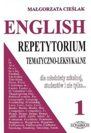 English Repetytorium Tematyczno-Leksykalne Cieślak Małgorzata