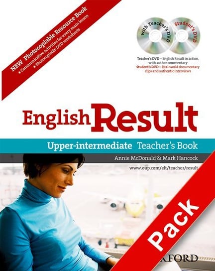 English Result. Upper-Intermediate. Teacher's Resource Pack + Photocopiable Book + DVD McDonald Annie, Mark Hancock