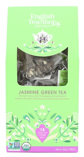 English Tea Shop Herbata Jasmine Green Tea 15 piramidek English Tea Shop