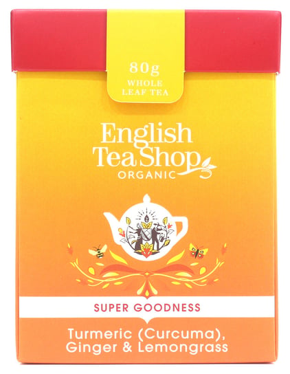 English Tea Shop Herbata sypana Turmeric, Ginger & Lemongrass 80 g English Tea Shop