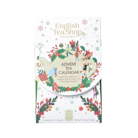 English Tea Shop Kalendarz adwentowy Advent Tea Canlendar White 25 saszetek English Tea Shop