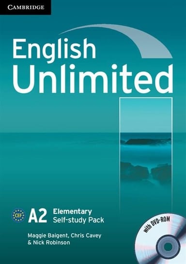 English Unlimited. Elementary Self-study Pack Workbook + DVD Baigent Maggie, Cavey Chris, Robinson Nick