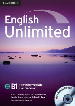 English Unlimited Pre-intermediate Coursebook with e-Portfol Tilbury Alex