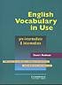 English Vocabulary In Use Pre-Intermediate And Intermediate Edition With Answers Redman Stuart