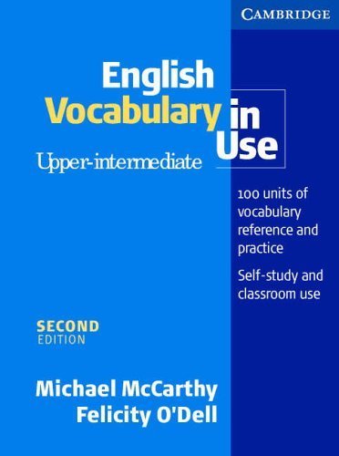 English Vocabulary in Use Upper-Intermediate With Answers McCarthy Michael