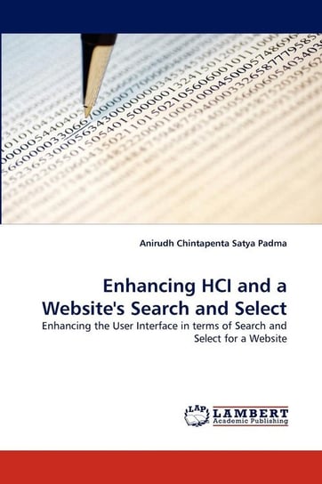 Enhancing Hci and a Website's Search and Select Chintapenta Satya Padma Anirudh