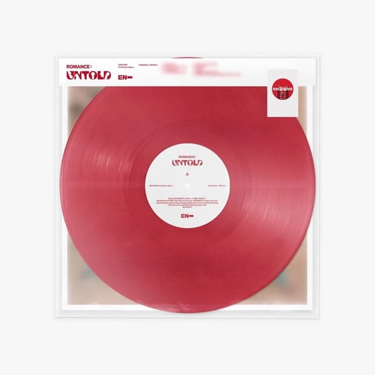 ENHYPEN - ROMANCE : UNTOLD (TARGET EXCLUSIVE RED LP) Enhypen