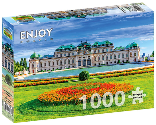 Enjoy, Puzzle - Belweder w Wiedniu / Austria, 1000 el. Enjoy