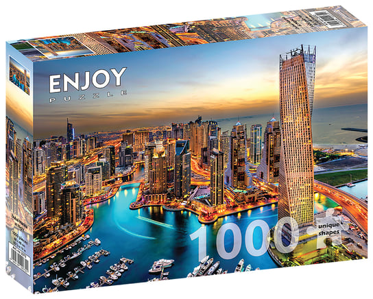 Enjoy, Puzzle - Dubaj / Zjednoczone Emiraty Arabskie, 1000 el. Enjoy