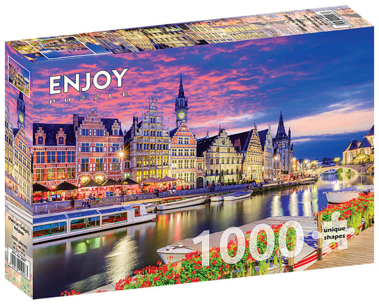 Enjoy, Puzzle - Gandawa / Belgia, 1000 el. Enjoy