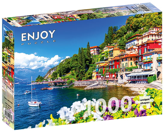 Enjoy, Puzzle - Jezioro Como / Lombardia / Włochy, 1000 el. Enjoy