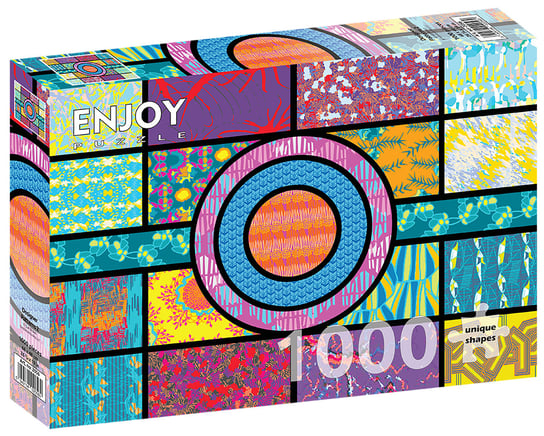 Enjoy, Puzzle - Kolorowe wzory 2, 1000 el. Enjoy