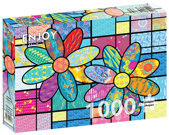 Enjoy, Puzzle - Kolorowe wzory 3, 1000 el. Enjoy