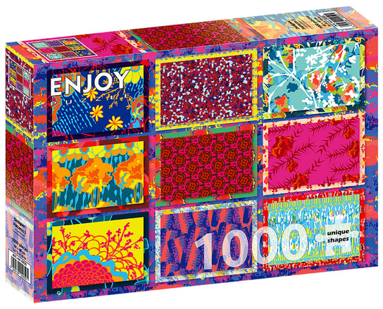 Enjoy, Puzzle - Kolorowe wzory 5, 1000 el. Enjoy