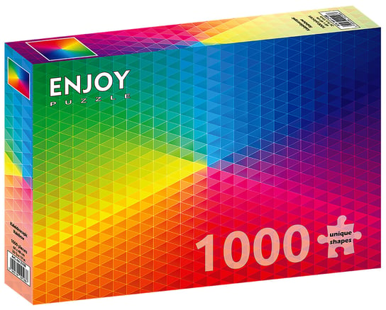 Enjoy, Puzzle - Kolorowy kalejdoskop, 1000 el. Enjoy