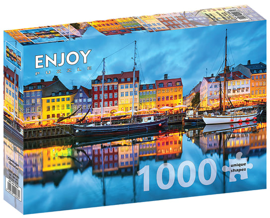 Enjoy, Puzzle - Kopenhaga / Dania, 1000 el. Enjoy