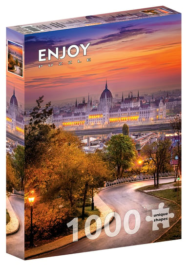 Enjoy, Puzzle - Parlament w Budapeszcie / Węgry, 1000 el. Enjoy