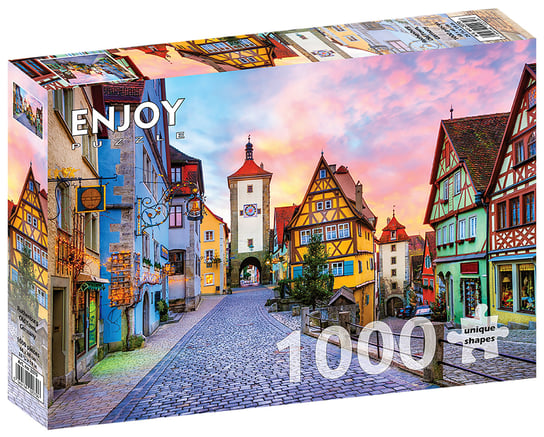 Enjoy, Puzzle - Rothenburg ob der Tauber / Bawaria / Niemcy, 1000 el. Enjoy