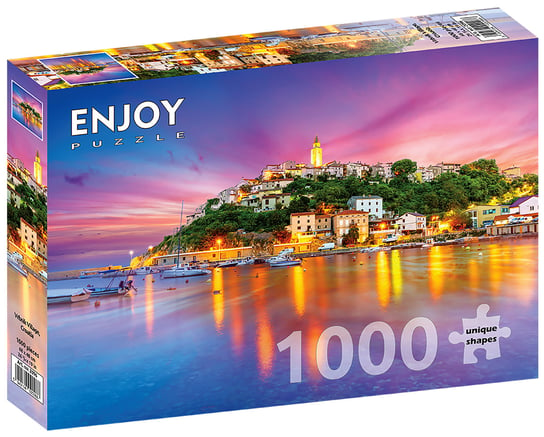 Enjoy, Puzzle - Vrbnik / Chorwacja, 1000 el. Enjoy
