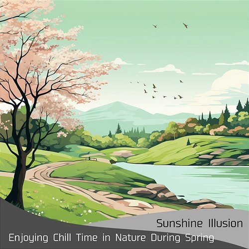 Enjoying Chill Time in Nature During Spring Sunshine Illusion
