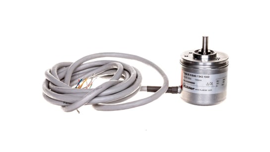 Enkoder inkrementalny wałek 6mm push-pull 10-30VDC przewód 2 metry rozdzielczość 1000 imp./obr. 8.KIS40.1342.1000 Kubler