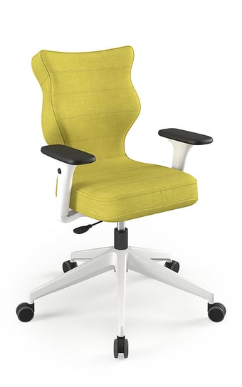 Entelo, Krzesło obrotowe Nero Plus biały Deco 19 rozmiar 6 (wzrost 159-188 cm) ENTELO